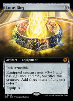 Lotus Ring Outlaws of Thunder Junction- The Big Score Bordless